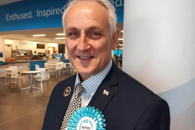 Pictured Is Reform Uk Derbyshire County Councillor And Council Leader In Waiting Alan Graves
