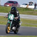 Chris Kent on his way to a rare race win at Snetterton.