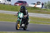 Chris Kent on his way to a rare race win at Snetterton.
