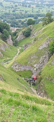 Cast and crew were spotted filming House of the Dragon in the Castleton area last year