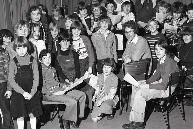Chapel youth club's Christmas party in 1978.