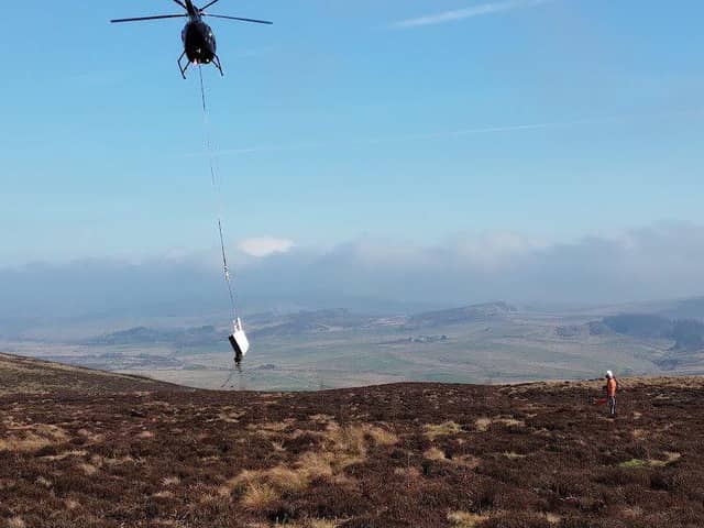 Moorland restoration at The Roaches