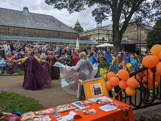 The Belly Dance Flames at 2023's Fringe Sunday