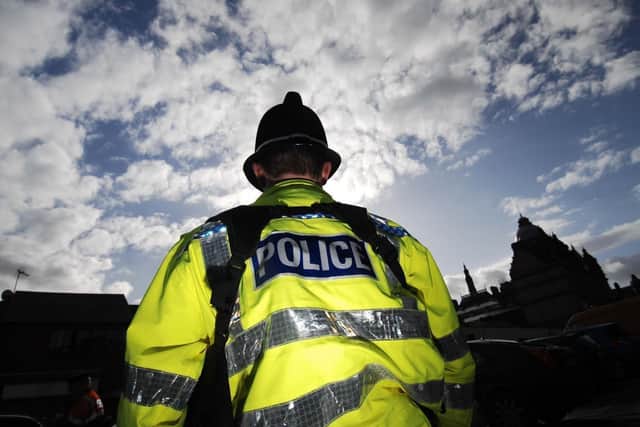 Police are appealing for information after a dog walker exposed himself to two young girls in Buxton