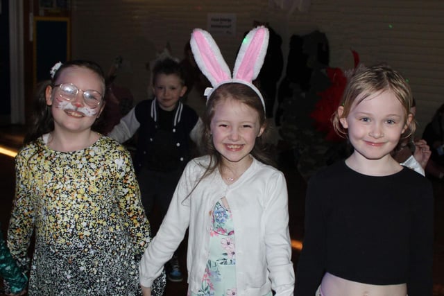 Dressing up for the Eater disco. Photo Fairfield Endowed Junior School