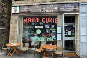 New Mills shops and buisnesses have still got into the carnival feel despite the parade being cancelled by decorating their windows