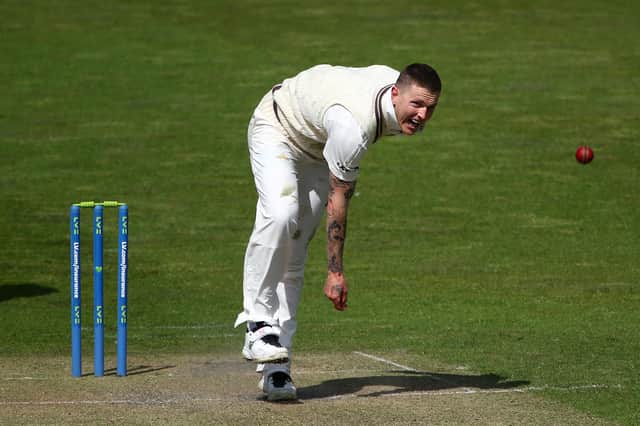 Surrey's Conor McKerr has joined Derbyshire on loan. (Photo by Charlie Crowhurst/Getty Images)