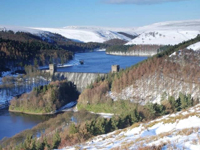 Howden dam could be 'drowned'. Pic by Severn Trent Water.