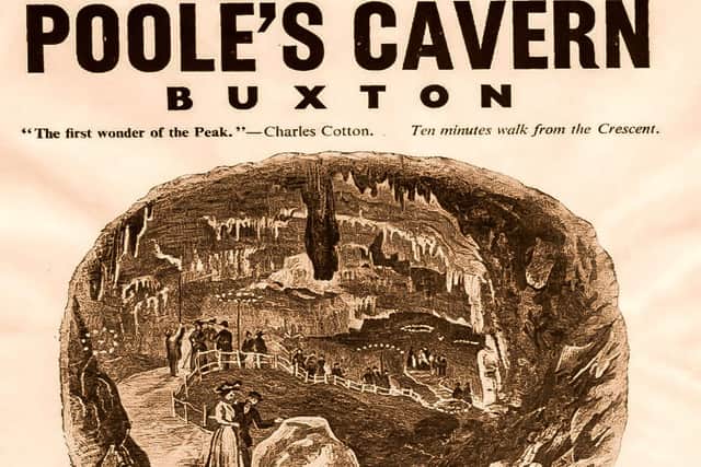 A poster from the Poole's Cavern archive. Pic submitted