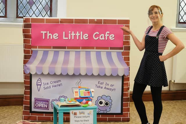 Holly Howe founder of Busy Little Monster's role play village is excited to welcome children to come and play from June 17.
