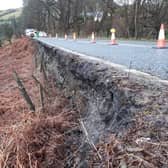 The Snake Pass will be closed for at least a month after landslips