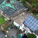Nigel Barrow, 78, of Ollersett Avenue in New Mills, suffered life-threatening injuries in the blast on Tuesday and was airlifted to Sheffield's Northern General Hospital.