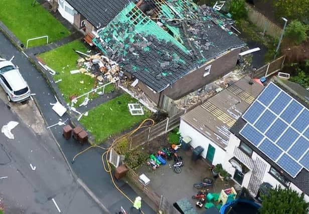 Nigel Barrow, 78, of Ollersett Avenue in New Mills, suffered life-threatening injuries in the blast on Tuesday and was airlifted to Sheffield's Northern General Hospital.