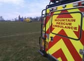 Mountain rescue teams and the air ambulance were sent to Chatsworth for a medical emergency. Picture: Edale Mountain Rescue
