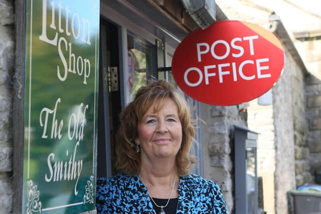 Litton shop manager Carol Millington. (Photo: Jason Chadwick/Derbyshire Times)