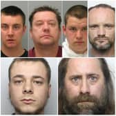 These criminals have all been jailed for horrific crimes committed in Derbyshire over the past decade