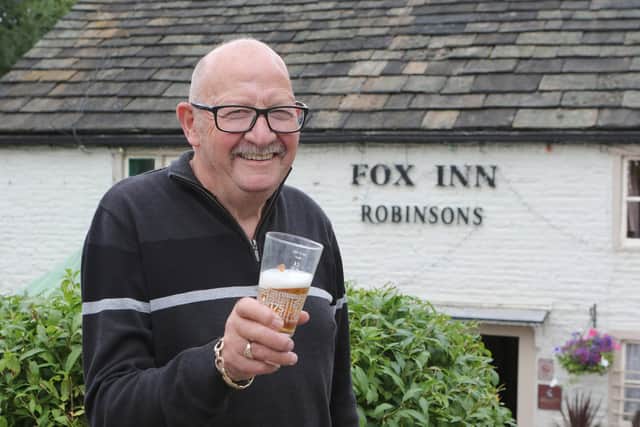 Terry Wild forty years after taking on the Fox Inn