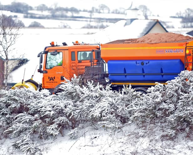 Overnight snow has closed roads in Derbyshire this morning