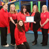 Staff at Minnie Me Pre School in Fairfield which has been rated as good by Ofsted.