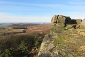The view from Stanage Edge in the Peak District has been voted one of the best in the UK. Photo: Irene Gilsenan