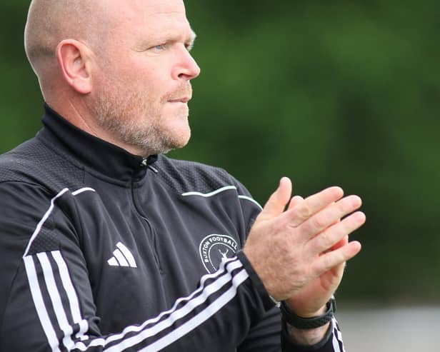 Buxton boss John McGrath was left to lament missed chances at the weekend.