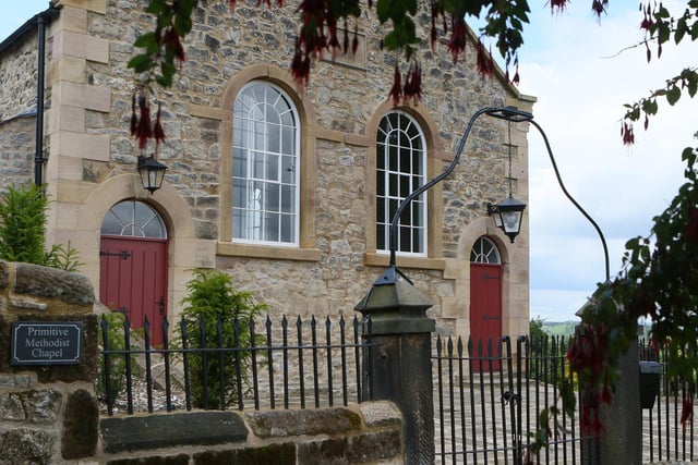 The grade II listed Methodist Chapel, on East Bank, was built in 1823.