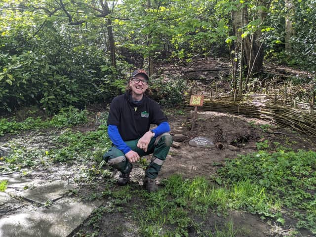 Trefor Jones is the new Whaley Bridge park ranger and has big plans for bringing the community together in the memorial park