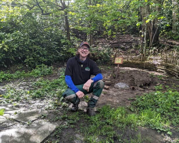Trefor Jones is the new Whaley Bridge park ranger and has big plans for bringing the community together in the memorial park