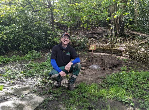 Trefor Jones is the new Whaley Bridge park ranger and has big plans for bringing the community together in the memorial park