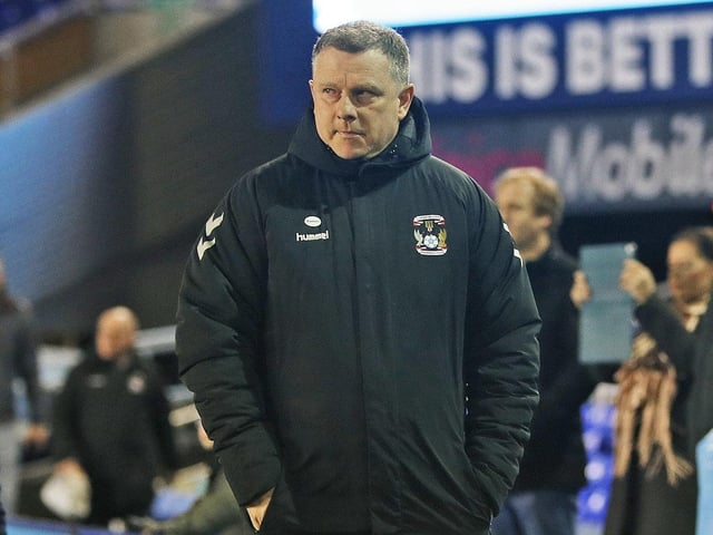 The league leaders would be promoted on points-point-game method but manager Mark Robins told BBC Coventry & Warwickshire ‘if you can play games, you play your league games don’t you’ implying he wants to finish the remaining nine fixtures.