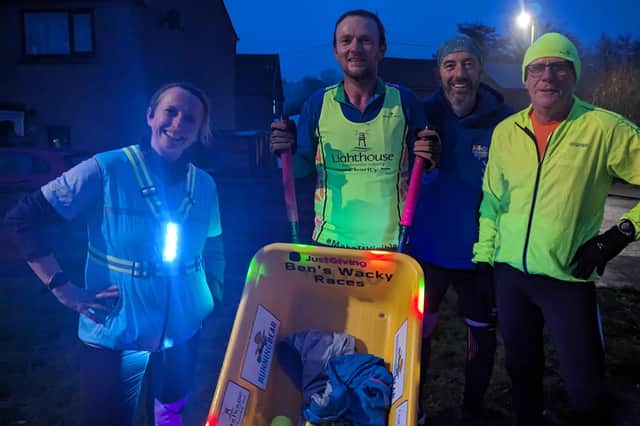 Joiner Ben Brindley ran four miles every four hours for 48 hours to raise awareness for mental health and the load people carry especially in the construction industry. Photo submitted