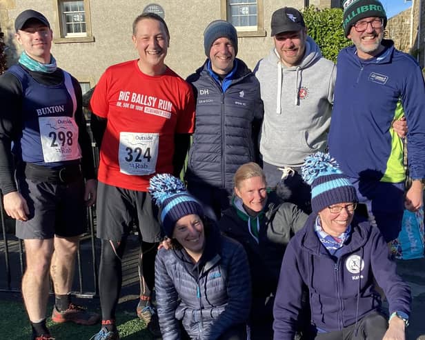 Buxton members at Baslow Bolt.
