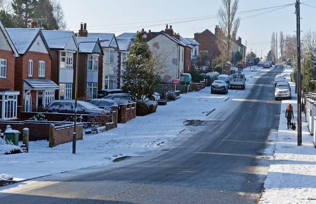 The Met Office has issued snow and ice warnings for Derbyshire.