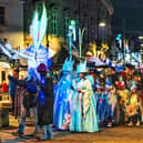 The  Buxton Sparkles Christmas Lantern Parade is back for its 15th year and still just as magical as it was when it started. Photo David Dukesell