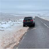 The family had to be rescued from the Snake Pass.
