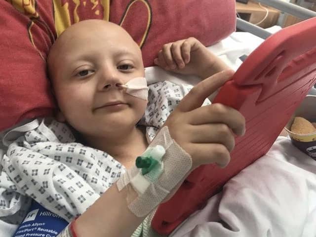 Harry Budd is he 'bravest boy in the world'. Photo submitted by the family