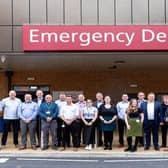 The official opening of the new emergency care at Stepping Hill Hospital. Photo Stockport NHS Foundation Trust