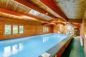 A six-bedroom detached house with a pool and gym is up for sale in Ashbourne. Picture: Zoopla.