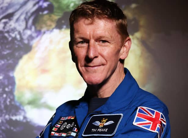 Tim Peake is bringing his My Journey to Space tour to Buxton Opera House. Photo - Alex Chamberlin