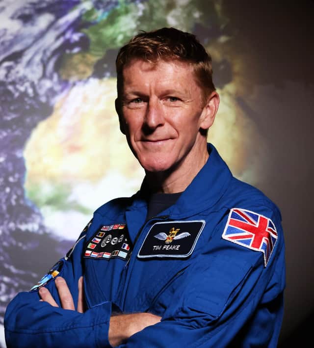 Tim Peake is bringing his My Journey to Space tour to Buxton Opera House. Photo - Alex Chamberlin
