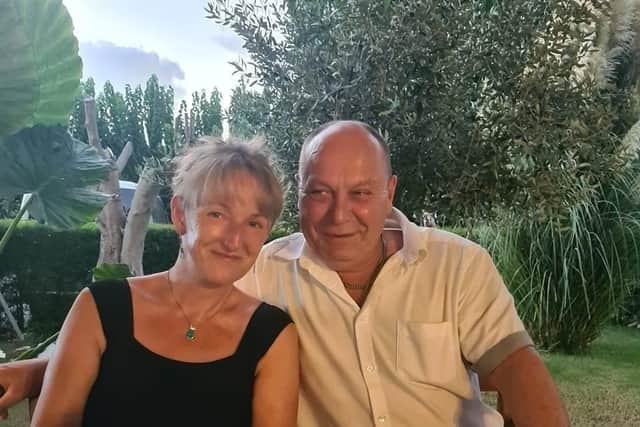 Amanda and Martin Mellor on holiday. Photo submitted
