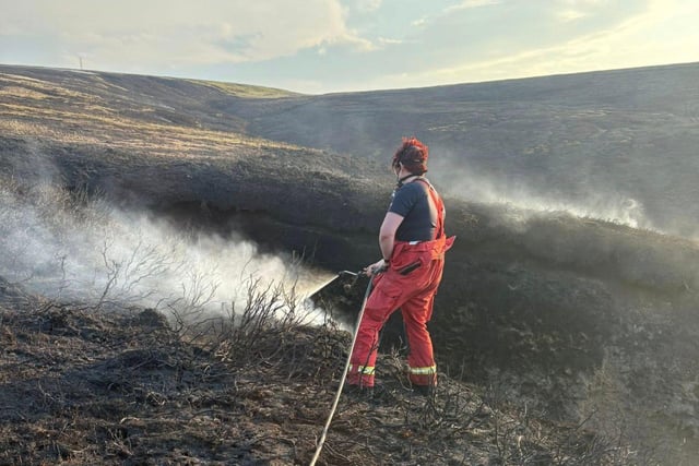 Over 100 personnel, including firefighters and partner agencies, responded with 10 fire engines and numerous specialist vehicles to bring the fire to the quickest and most effective conclusion.