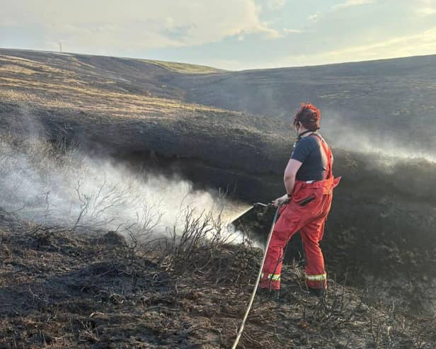 Over 100 personnel, including firefighters and partner agencies, responded with 10 fire engines and numerous specialist vehicles to bring the fire to the quickest and most effective conclusion.