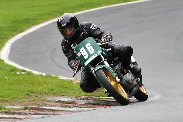 Chris Kent in action at Cadwell Park. Photo: JTW Motorsport Photography.
