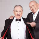 Comedian Bobby Ball (left) of Cannon and Ball has died at the age of 76.