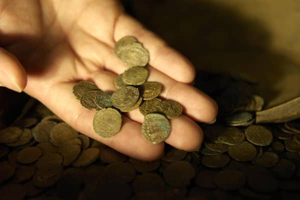 Detectorists discovered treasure seven times in Derby and Derbyshire last year, figures show.
