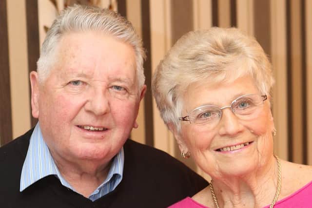 Barbara and Archie Gardiner celebrate 60 years of marriage