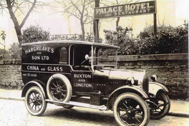 The old van off on a delivery. Phot submitted