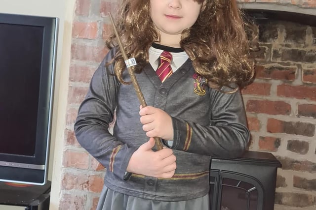 Carissa Warhurst posts: "Alissia as Hermione Granger."