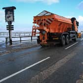 Snow fell on the A537 Cat and Fiddle, Derbyshire. Image: Ross Parry.